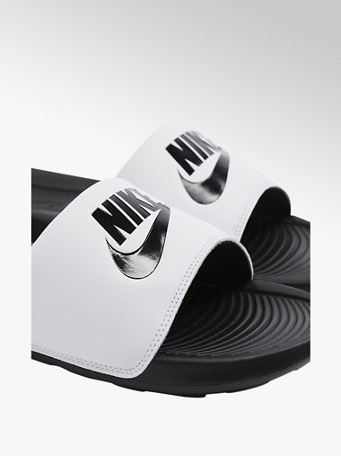 NIKE Badeschuhe VICTORI ONE SLIDE in WeiB Schwarz DEICHMANN AT